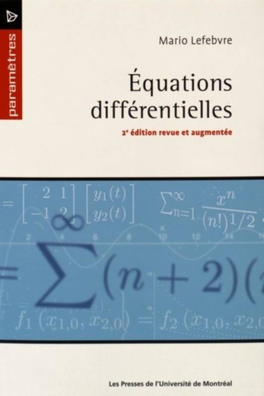 Équations différentielles, 2e éd.