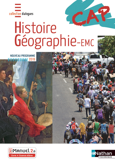 Histoire-Géographie EMC - CAP (Dialogues) Livre + licence élève 2019 - Alexandra Monot