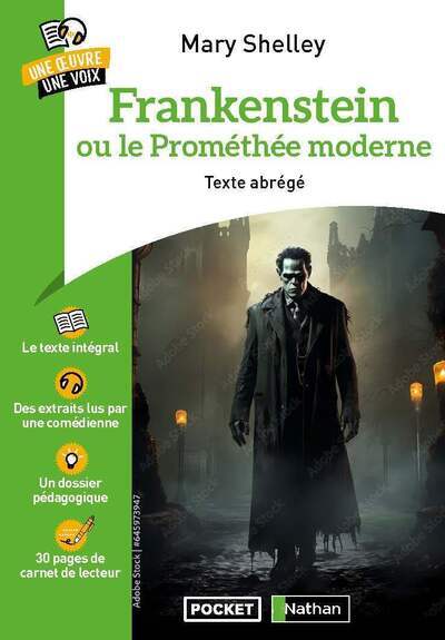 Frankenstein - Une Oeuvre Une Voix - Mary Shelley, Baptiste Decorps