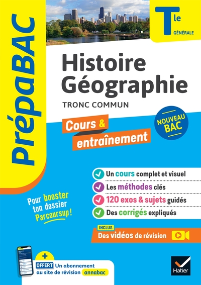 Prépabac - Histoire-Géographie Tle générale - Bac 2025 - Christophe Clavel