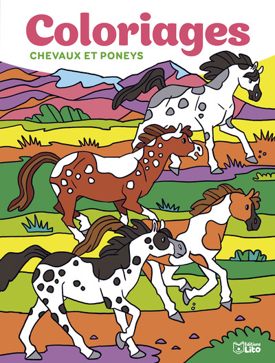 Chevaux et poneys : coloriages