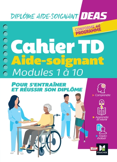 Cahier d'entraînement - Diplôme Aide-Soignant - DEAS - Soraya Korkzine