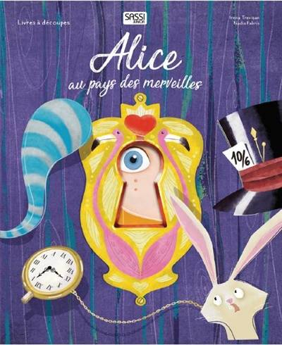 Livres À Découpes - Alice Au Pays Des Merveilles, 5 Ans Livres À Découpe