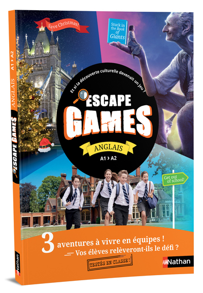 Pochette Escape game Anglais 6ème - 2022