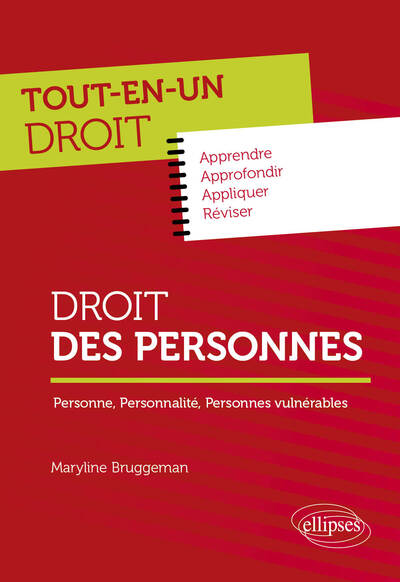 Droit Des Personnes, Personne, Personnalité, Personnes Vulnérables