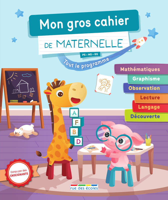 Mon gros cahier de maternelle