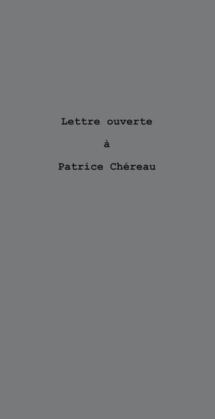 Lettre ouverte à Patrice Chéreau